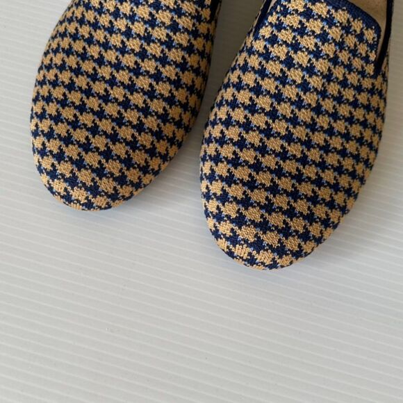Rothy's Sapphire & Camel Houndstooth Loafer Women's Size 10.5 New In Box - Picture 6 of 7